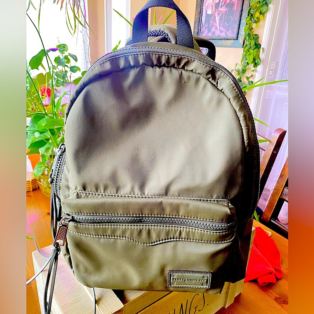 Rebecca Minkoff Olive Green Backpack